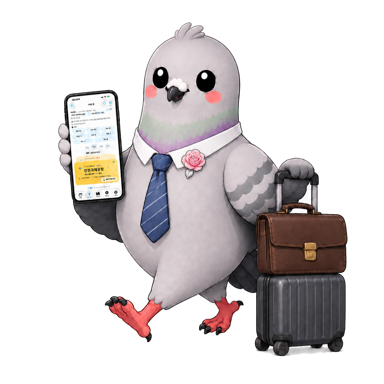 Peaceful Journey business trip visual